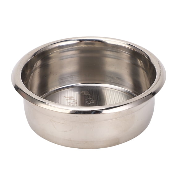 BIMZUC 58mm Portafilter Basket Coffee Filter, 304 Stainless Steel Espresso Machine Replacement Accessory, 18G Capacity (2.28 inches / 58 mm)