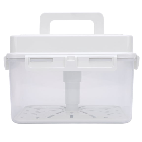 BIMZUC 5L Kimchi Fermentation Container Large Capacity Airtight Food Storage Pickling Box Plastic Rectangular Refrigerator Organizer Jar 169 oz / 5 Liters