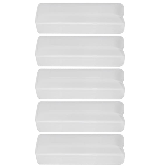 BIMZUC 5PCS Waterproof Battery Box Organizer Storage Case for Single 18650 Batteries Premium Solid Durable Environment Friendly ABS Material Holder Container Cover Protection Essential