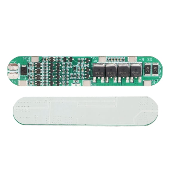 BIMZUC 5S 21V 15A Li-Ion Battery BMS Protection Board High Performance Power Tool Battery Cell Charger Controller Circuit Module, Dual Units 3.46 inches / 8.8 cm
