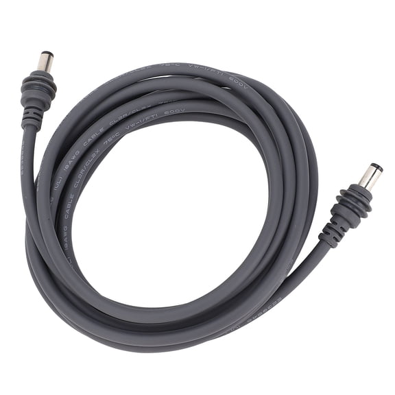 BIMZUC 6.5FT / 2M DC to DC Power Cable for Mini Satellite Antenna Replacement, Heavy Duty Outdoor IP68 Water Proof Power Cord, 18AWG Rubber Copper Cable with Stable Transmission