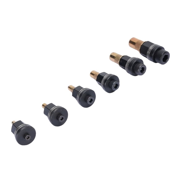 BIMZUC 6 Pcs Rivet Nut Tool Set Carbon Steel Hand Rivet Nut Gun Head for Narrow Space Furniture Industrial [cite: 13]