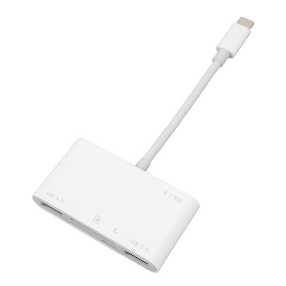 BIMZUC 6-in-1 Memory Card Reader USB C and USB 3.0 to SD Micro SD TF Storage Adapter for Laptops and Phones (5.51 inches / 14 cm)