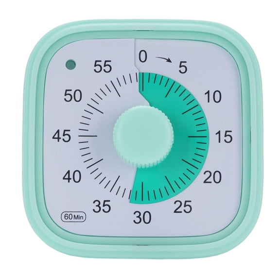 BIMZUC 60‑Minute Visual Countdown Timer – Classroom, Kitchen & Study Time Management Tool with 3 Sound Options