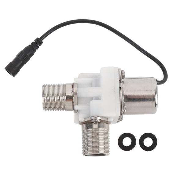 BIMZUC 6V DC Plastic Water Pulse Solenoid Valve G1/2, 4.72x5.51x1.57 in, 0.33 lb, EnergyEfficient Automatic Control Valve