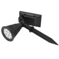 thumbnail image 1 of BIMZUC 7 LED Solar Light Intelligent Outdoor Garden Spotlight Lawn Lamp Landscape Lighting Black Colorful Light, 400 Lumens, 1 of 9