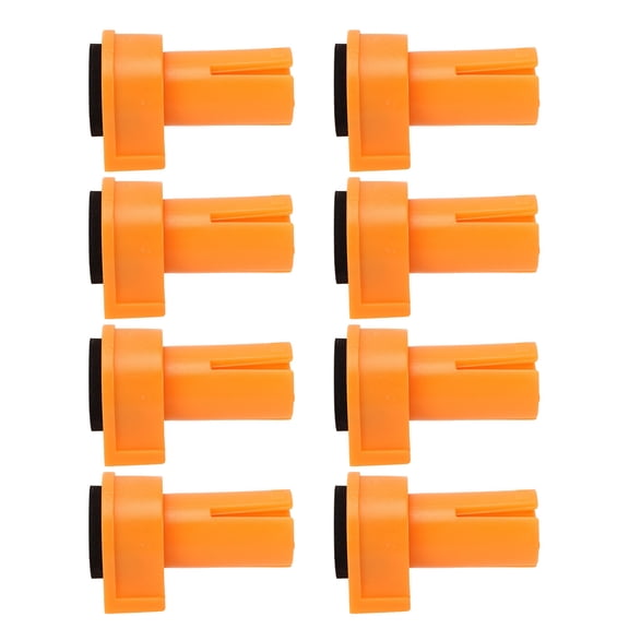 BIMZUC 8 Pcs Bench Dog 19mm / 0.75 in Workbench Peg Brake Stop High Strength Woodworking Desktop Stop Tenon Nylon Clamping Tool
