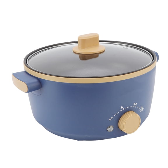 BIMZUC 800W Electric Cooker 2.5L 3 Speed Control Multifunctional Hot Pot 220V UK Plug