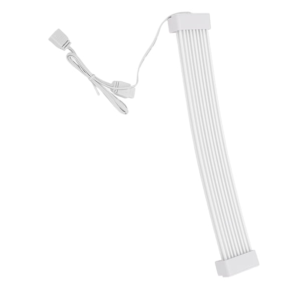 BIMZUC 8Pin to 2x8Pin Connection Cable 5V ARGB Sync Neon Cable 10.24 inches / 260 mm Length Motherboard Graphics Card Extender Wire Combs Included White Head Edition For Desktop PC Setup