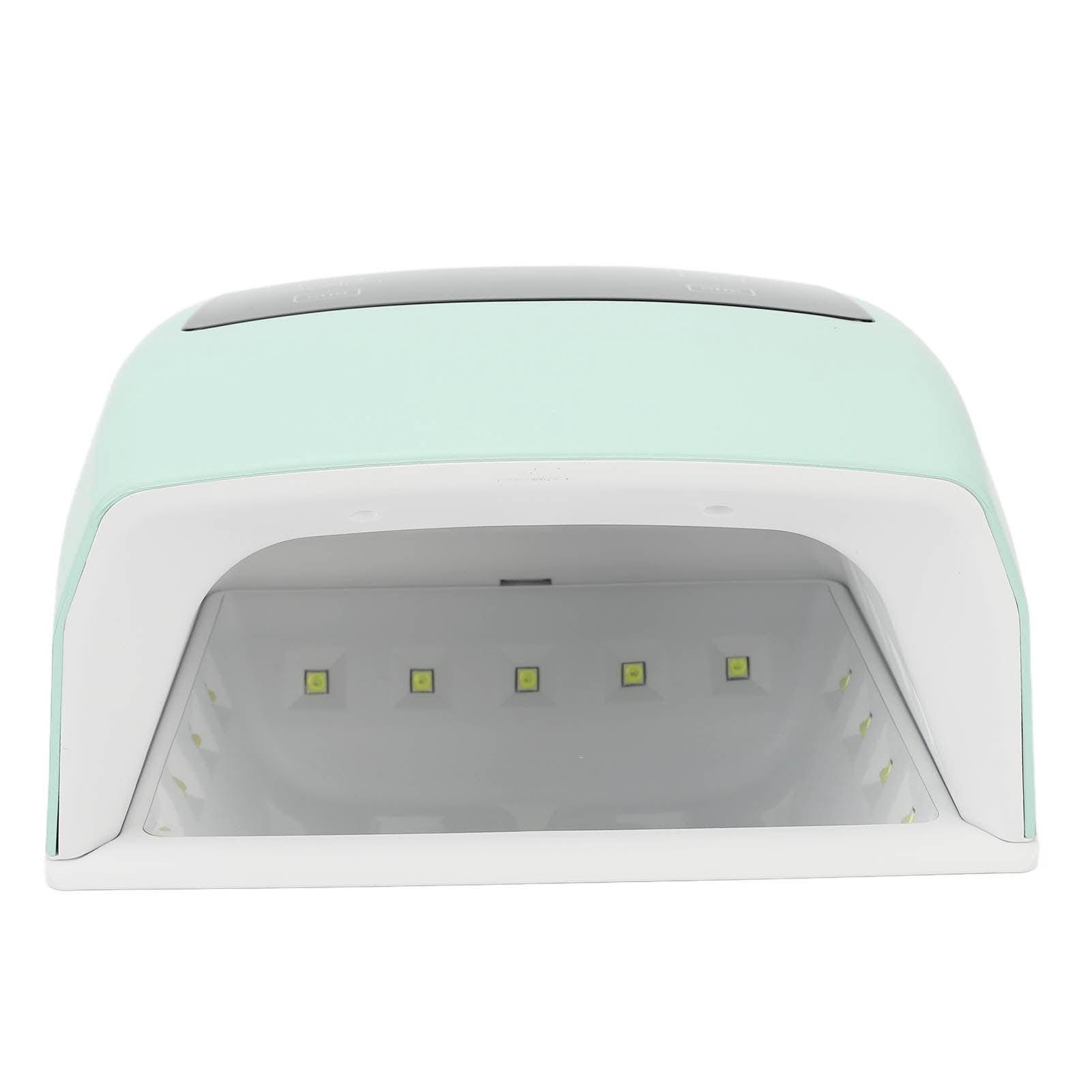 BIMZUC 96W Nail Gel Dryer 32pcs Light Chips 4 Time Setting LED Screen Nail Polish Curing Lamp Cordless Rechargeable 10.24 inches / 26 cm EU Plug For At-Home Salon