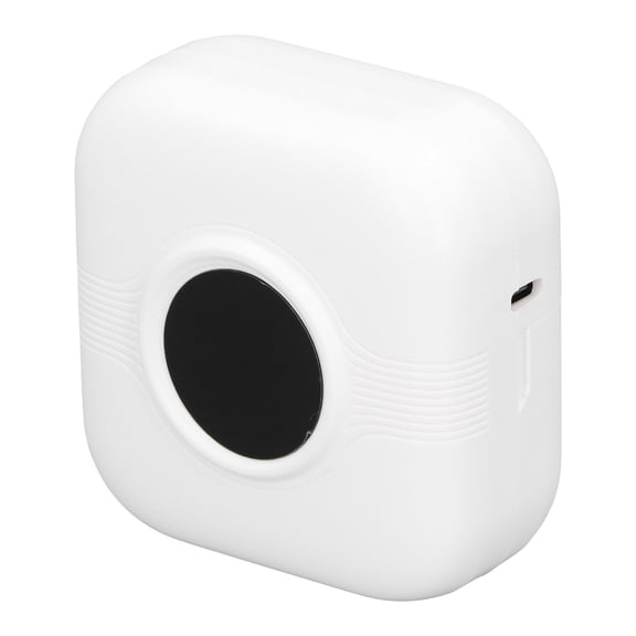 BIMZUC A33 Mini Pocket Printer Portable Thermal Bluetooth Photograph Family Album Student Wrong Question Home Printer, White (4.72 inches / 12 cm)