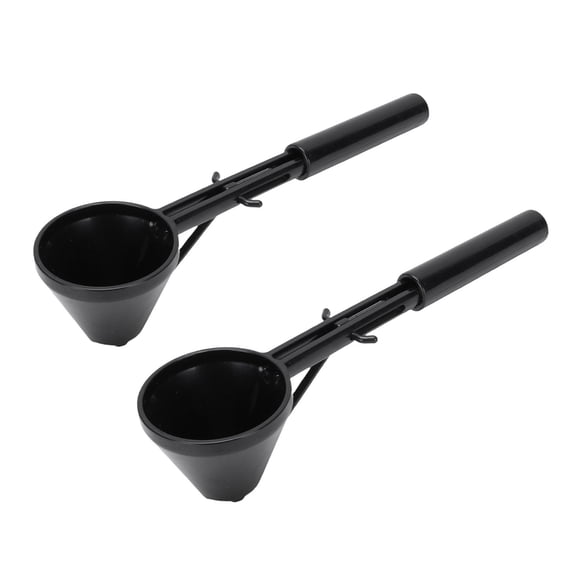 BIMZUC ABS Coffee Spoon Funnel Reusable Measuring Tool for Home & Office, SpillProof, Durable, Portable