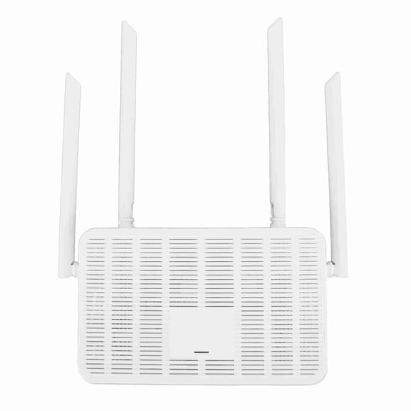 BIMZUC AC1200Mbps Wireless Router Dual Band Wireless Internet Router with 4 Fast Ethernet Ports, Supports Access Point Mode, IPv6 and Parental Controls (US Plug, 10.2 x 9.8 in / 26.0 x 25.0 cm)