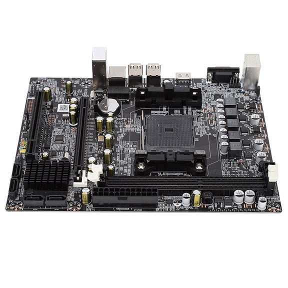 BIMZUC ATX Desktop Computer Motherboard Mainboard for AMD A88 FM2/FM2+ CPU Socket, Dual Channel DDR3 1333/1600MHz RAM Support, HDMI & VGA Video Output PC Component, 11.02 inches / 28 cm