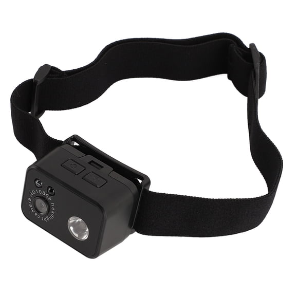 BIMZUC Action Camera Head Mount Night Light 1080P Wearable Camcorder (4.33 inches / 11 cm)