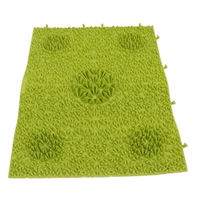 BIMZUC Acupressure Foot Massage Mat Reflexology Pad Pain Relief Simulate Blood Circulation Green