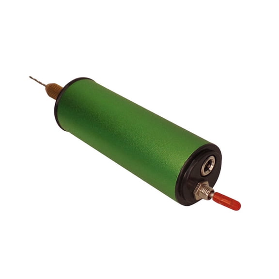 BIMZUC Adjustable Electric Mini Drill 0.8-1.2mm Chuck 10000 RPM Portable Hand Rotary Tool Kit for Jewelry DIY Resin Casting Molds Polymer Clay Woodworking Crafting Projects 5.4 inches / 13.7 cm Green