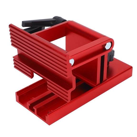 BIMZUC Adjustable Replacement Tool Rest Sharpening Jig Metal 6in / 15.2cm 8in / 20.3cm Bench Grinder Sharpening Jig Red