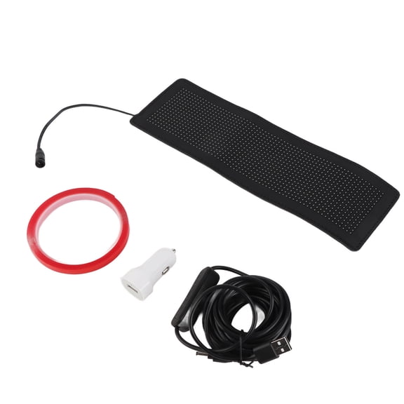 BIMZUC Advertising LED Display Strolling Dynamic APP Control Flexible LED Sign for Store Car Bar Hotel 10.87 inches / 276.1 mm USB 5V
