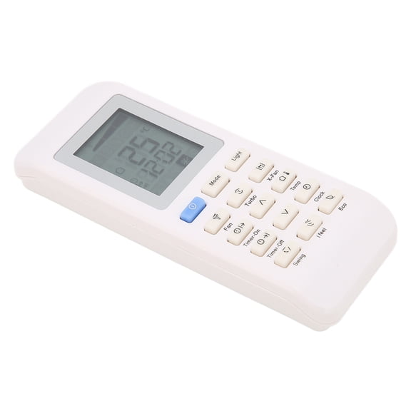 BIMZUC Air Conditioner Replacement Remote Control YAK1F Model for Electrolux AC Systems, Lightweight Portable Wireless Controller, Battery Operated ABS Material, White