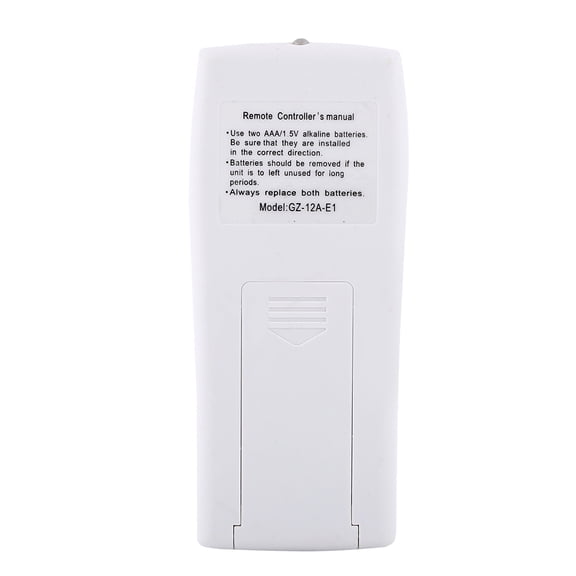 BIMZUC Air Conditioning Remote Control Replacement For YORK GZ-12A-E1 Compatible with Multiple Modes Fan Sleep Built-in Clock Timer Simple Operation Easy Setting White