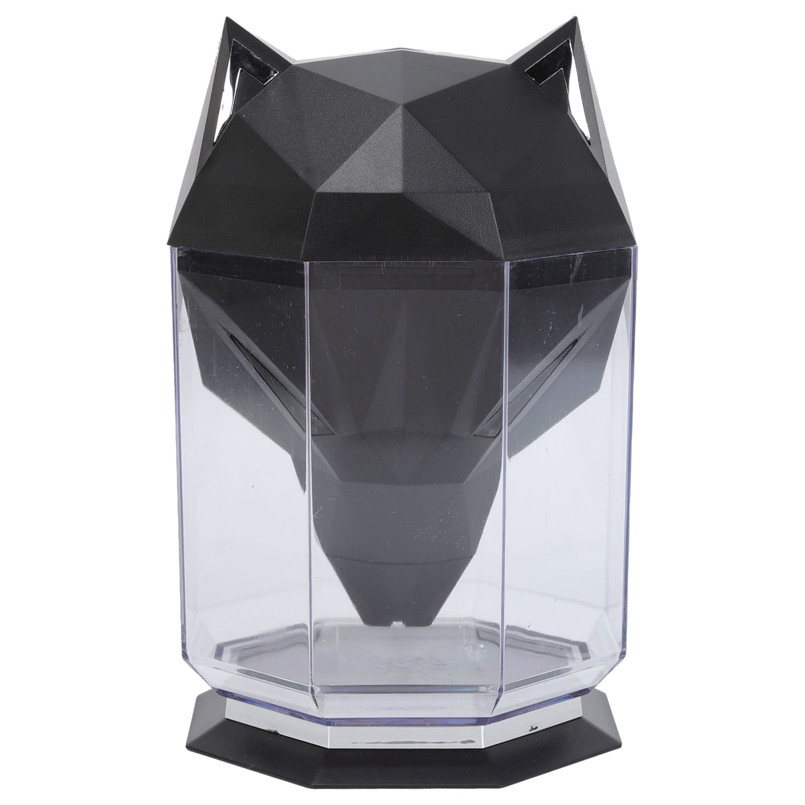 BIMZUC Air Humidifier Large Capacity Desktop Separated Electric Water Diffuser for Home Office Black 6.69 inches / 17 cm