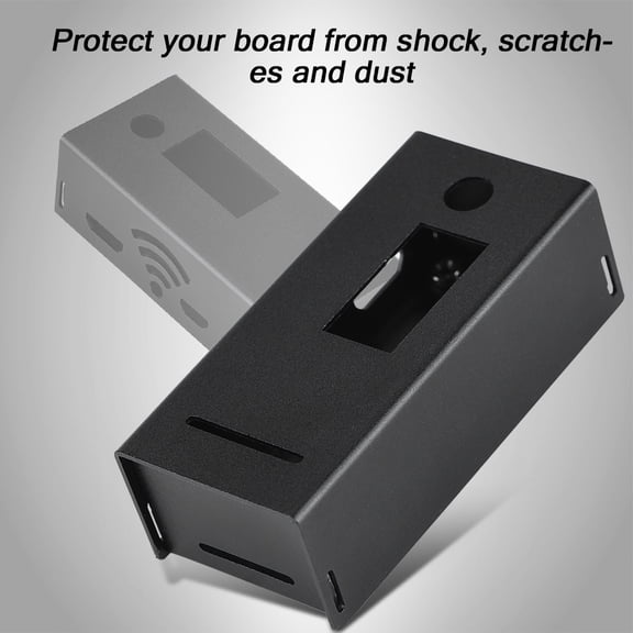 BIMZUC Aluminium Alloy Enclosure Box Protective Case for Raspberry Pi ZERO Black 2.9 x 1.3 x 0.9 inches / 7.3 x 3.3 x 2.3 cm Microcomputer Shell