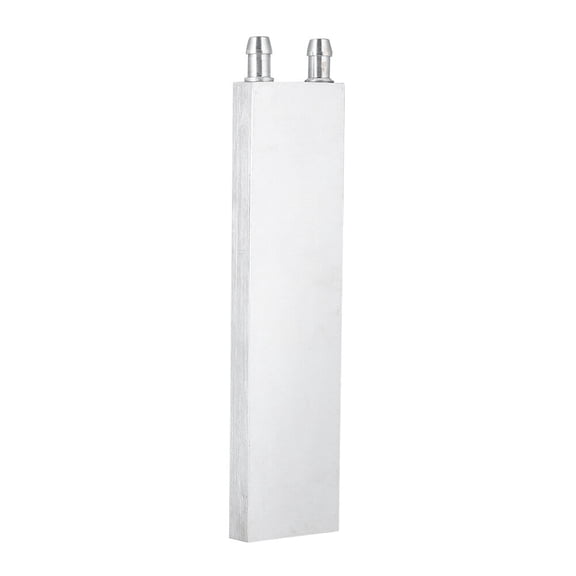 BIMZUC Aluminum Alloy Heat Sink Liquid Cooler Water Cooled Block 1.57 x 4.72 in