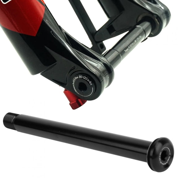 BIMZUC Aluminum Alloy Lightweight Black Bicycle Front Fork Barrel Shaft for FOX SC32 34 36 Series 7.09 inches / 18 cm[cite: 1]