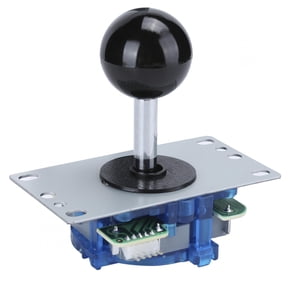 BIMZUC Arcade Machine Console Joystick Classic Arcade Game Controller Sensitivity Wired Accessory with 8-Way Stick for PC and Retro Gaming Black, 10.00 inches / 25.4 cm