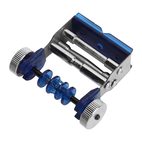 BIMZUC Archery Bowstring Serving Thread Jig Silicone Metal Tool for Traditional Bow Blue Color 5.5 inches / 14 cm Length Archery Supplies Winder Accessories