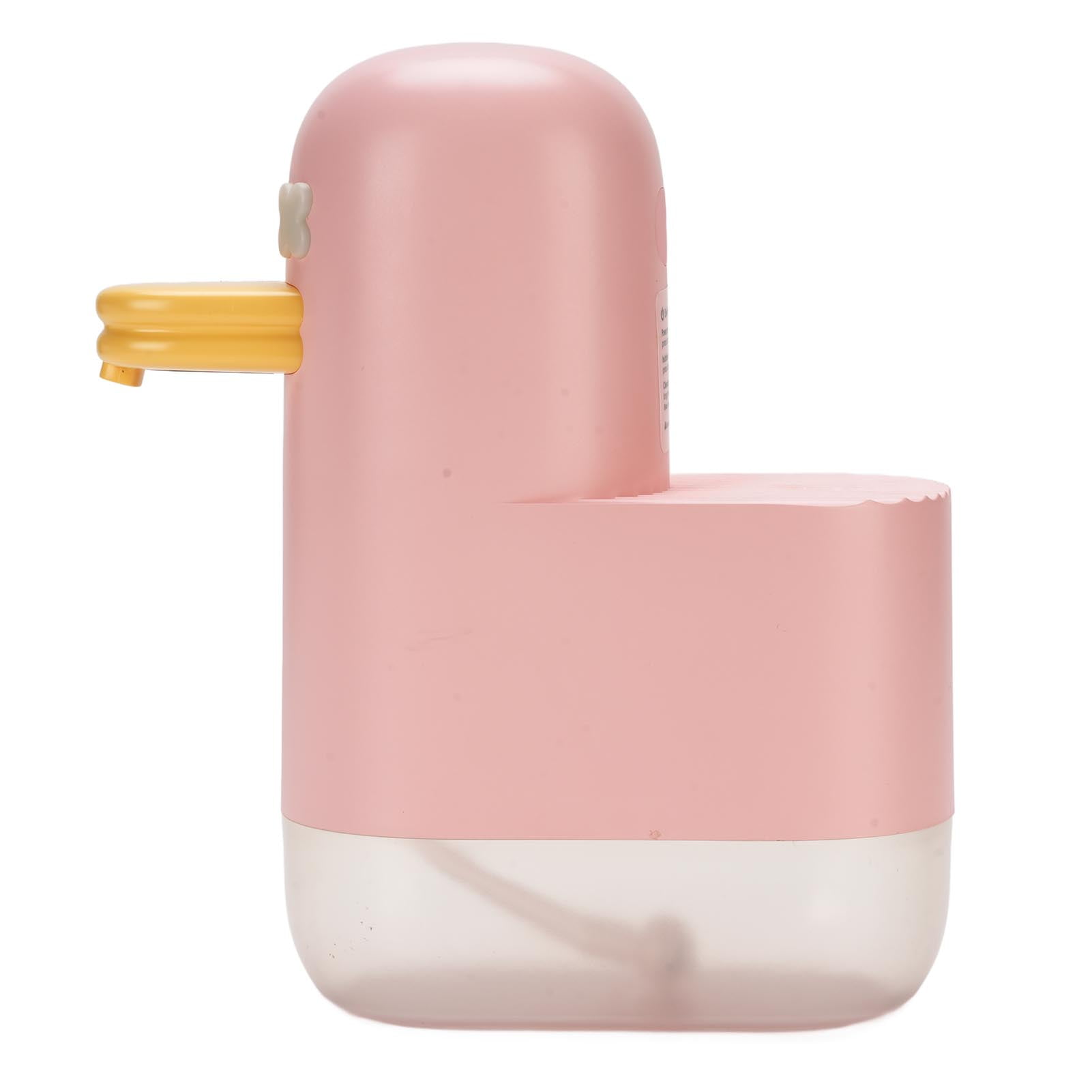 BIMZUC Automatic Foaming Soap Dispenser Cute Duck Touchless Smart Sensor Wall Mounted Hand Washer Bathroom Kitchen Rechargeable Battery 350ml 11.8 fl oz Type 1