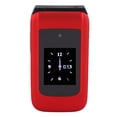 thumbnail image 1 of BIMZUC B326 Senior Flip Cell Phone 2G Unlocked Mobile Phone with 5800mAh Large Battery, 2.4 Inch Dual Screen, Big Buttons, Loud Volume, FM Radio, SOS, and Bluetooth for Elderly, Red, 1 of 5