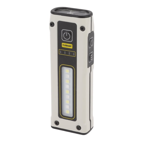 BIMZUC B59 Mini LED Multifunction Flashlight Portable Dual Light Source Torch, Waterproof Pocket Handheld Work Light with Strong Magnet Base for Emergency Camping Hiking (3.8 inches / 9.6 cm)