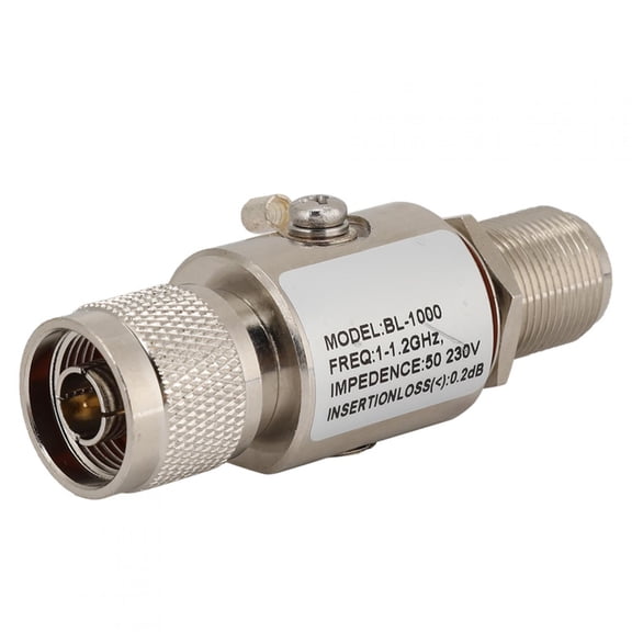 BIMZUC BL-1000 1-1.2GHz N Male to N Female Surge Protector Full Band Lighting Arrester