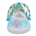 thumbnail image 1 of BIMZUC Baby Gyms Play Mat Infant Activity Play Piano Tummy Time Mat with Hanging Rattles Elephant and Rhinoceros Pattern, Multicolor, 1 of 9