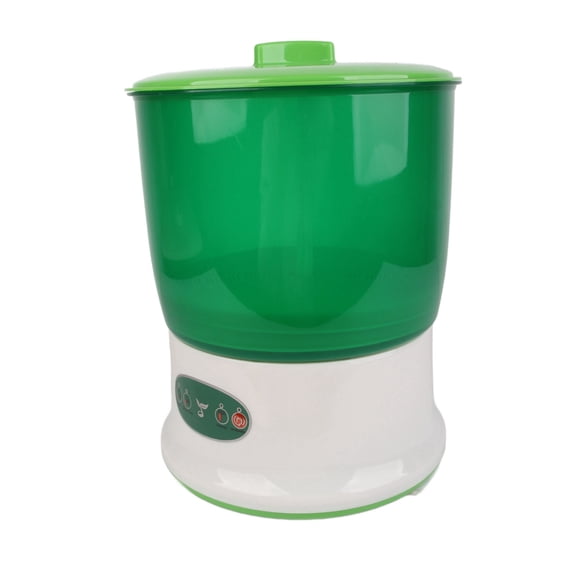 BIMZUC Bean Sprouts Machine Large Capacity Food Grade High Safety 360 Degrees Sprayer Hydroponic System Grow Kit Seed Sprouter 220V UK Plug