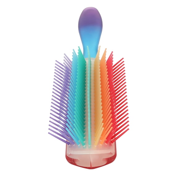 BIMZUC Beard Hair Brush Men Women Multicolor Scalp Massage Smoothing Detangling Styling Tool For Home And Professional Use Excellent Durable (9.45 inches / 24 cm)
