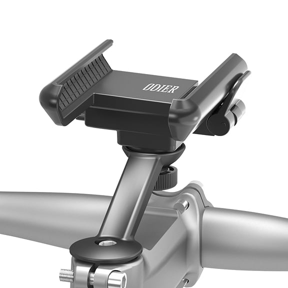 BIMZUC Bike Phone Holder Quick Release Locking Single-Hand Operation Adjustable Mount for Mountain & Road Bikes Fits 4 to 7 inch / 10.16 to 17.78 cm Phones 360 Degree Rotation Non-Slip Lightweight