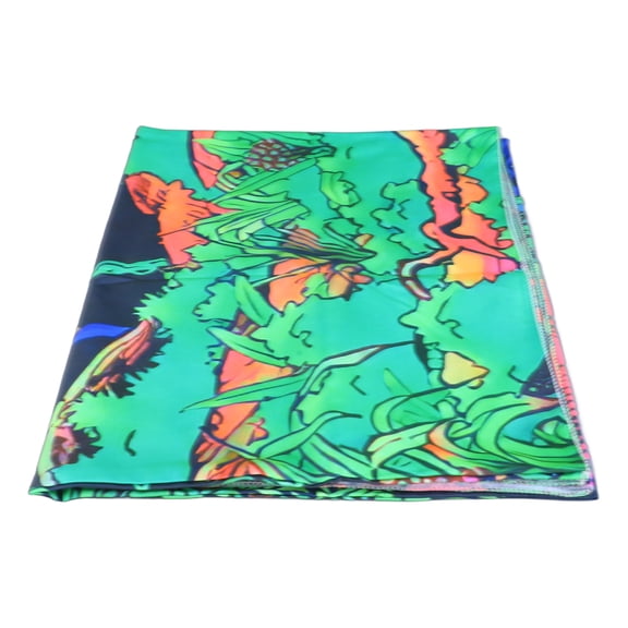 BIMZUC Blacklight Demon Eye Tapestry Thermal Transfer Fluorescent UV Reactive Wall Hanging Decor for Bedroom Living Room College Dorm Home Decoration 59.1 x 51.2 inches / 150 x 130 cm