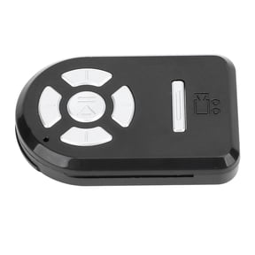 BIMZUC Bluetooth Remote Control Page Turner Portable Video Recording Phone Camera Shutter Wireless Selfie Clicker Control Compatible with iPhone and Android Smartphones Black
