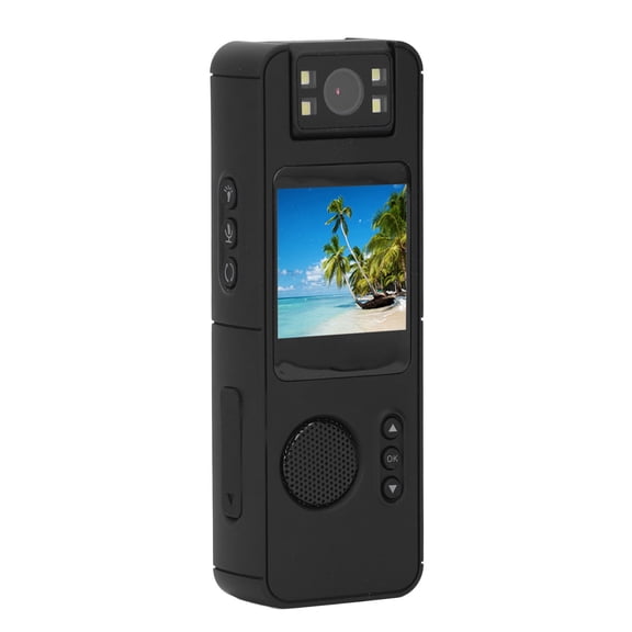 BIMZUC Body Wearable Camera with Audio Video Recording FHD 1080P Type C 180 Degree Rotation Anti Shake Body Cam