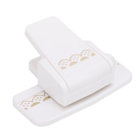 BIMZUC Border Edge Craft Punch Plastic Multi-Functional Manual Portable Paper Craft Edge Cutter for Scrapbooking Wedding Cards Decoration (5.9 inches / 15 cm)