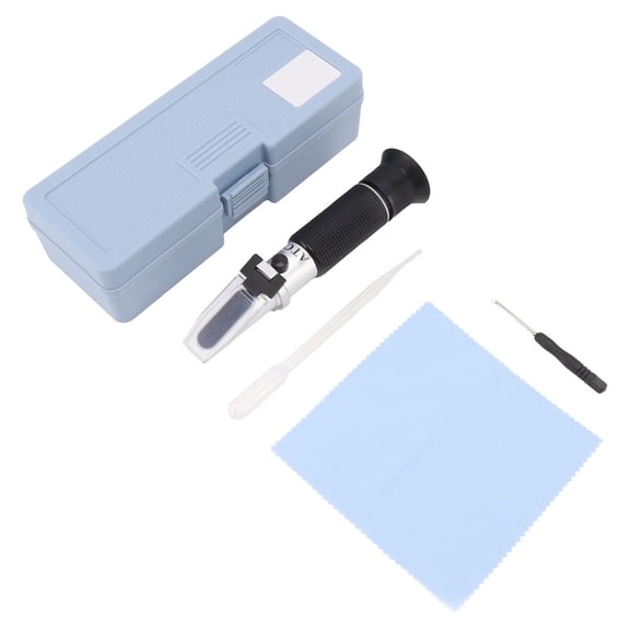 BIMZUC Brix Refractometer Handheld Serum Protein Urine Specific Gravity Meter for Medical Teaching and Clinical Evaluation Aluminum Device 7.87 inches / 20 cm[cite: 1]