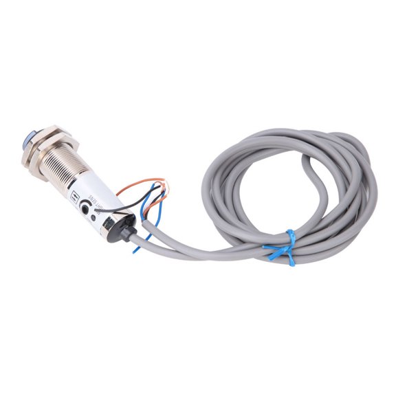 BIMZUC CDD-11N 10mm Diffuse Reflection Photoelectric Sensor Switch 4-Wire 12-24VDC NPN NO with Multiple Protection Circuits and 1.5m Cable (5.12 inches / 13 cm)[cite: 1]