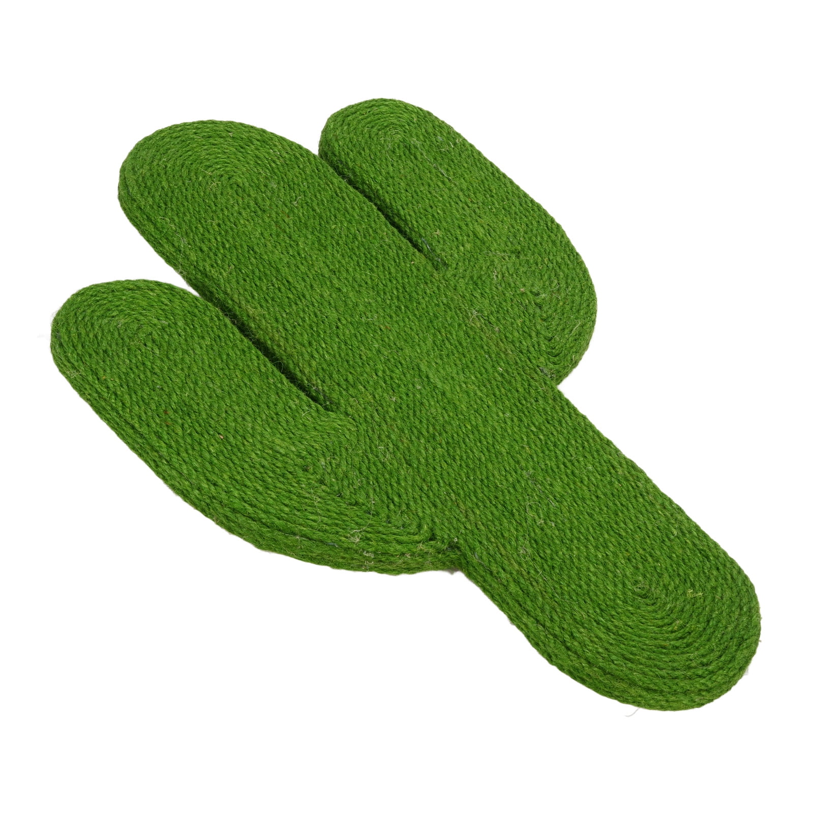 BIMZUC Cactus Cat Scratching Pad Suction Cup Sisal Scratch Mat Furniture Protector Wall Mounted Space Saving Toy (18.11 inches / 46 cm)