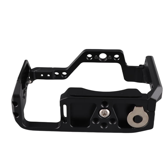 BIMZUC Camera Cage Aluminum Video Camera Rig with Arca Type Baseplate, Multi-Threaded 1/4inch 20 3/8inch 16 Holes, Lightweight Stabilizer Accessory Frame for A6700 Photography