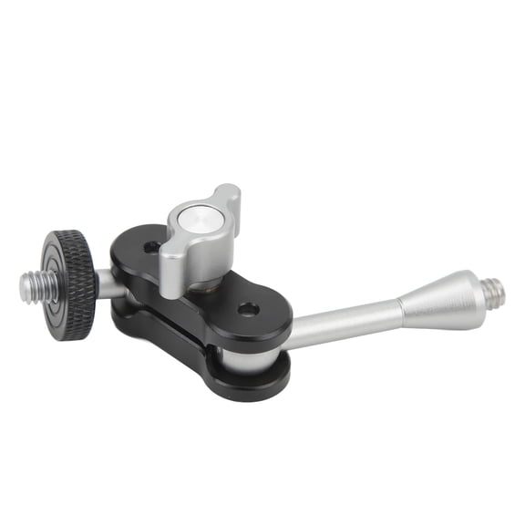 BIMZUC Camera Extension Mount Bar Universal Aluminium Alloy Bracket For Fill Light Live Microphone TM-3 98mm / 3.85 inches Modular Mount Bracket