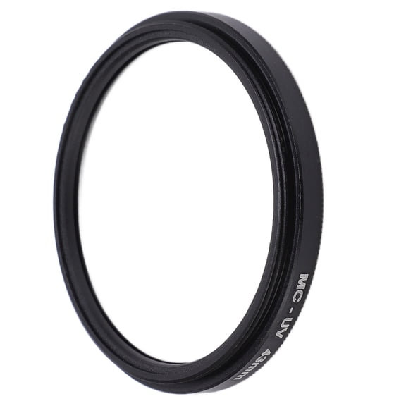 BIMZUC Camera MC UV Lens Filter, Multi Coated Protection Filter for DSLR Camera Lenses, High Transmission Optical Glass, Aluminum Alloy Frame, 43mm (1.69 inches)