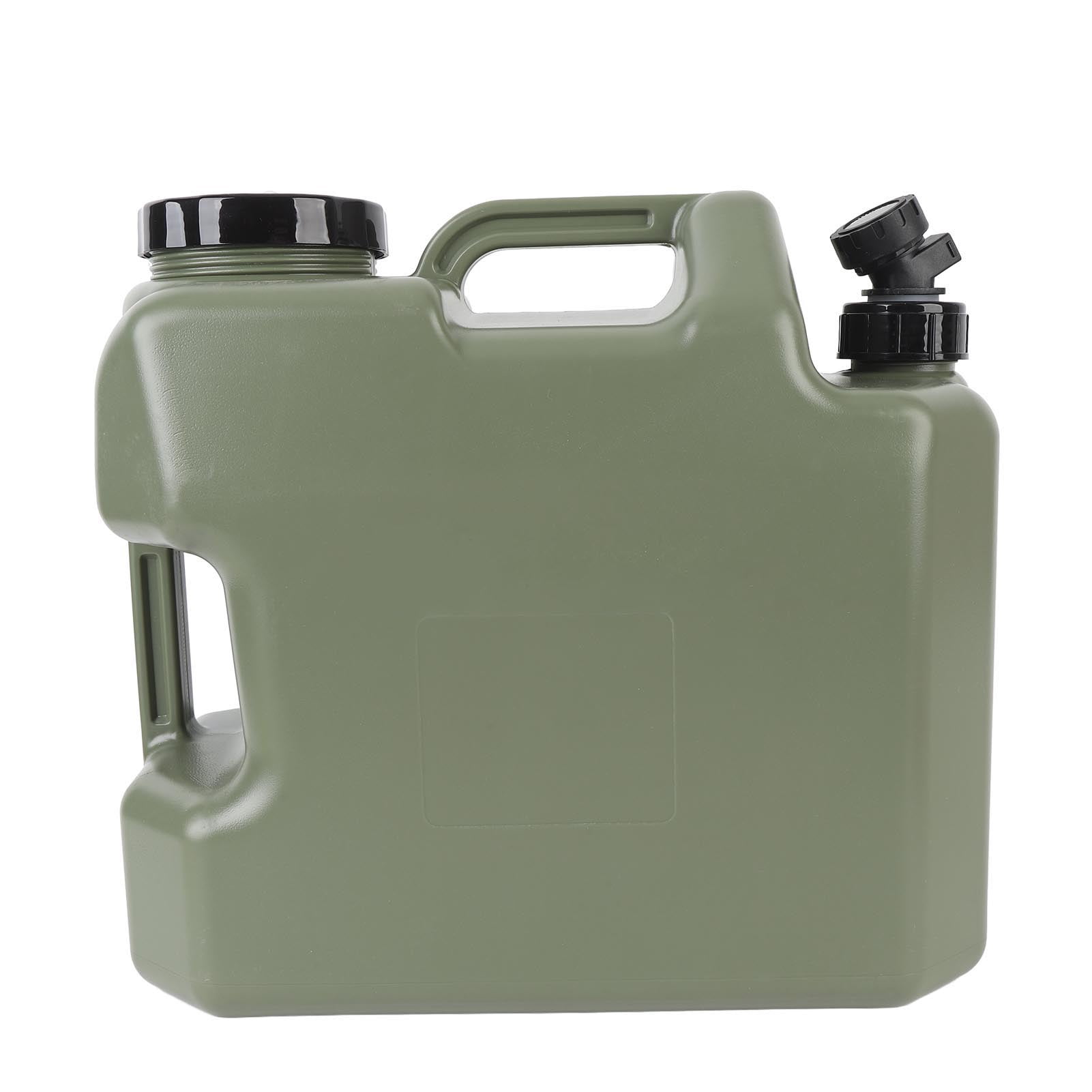 BIMZUC Camping Water Container with Spigot Thickened PE Anti Leakage Large Capacity Water Storage Jug for Car Outdoor 18L (4.7 Gallons)